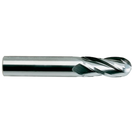 4 Flute Regular Length Ball Nose Tialn-Futura Coated Carbide